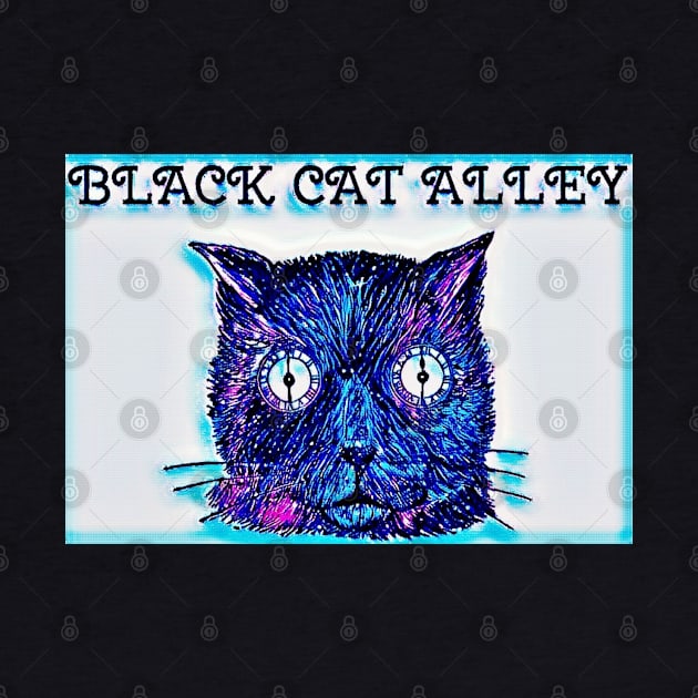 Black Cat Alley (Vintage Design) by Black Cat Alley